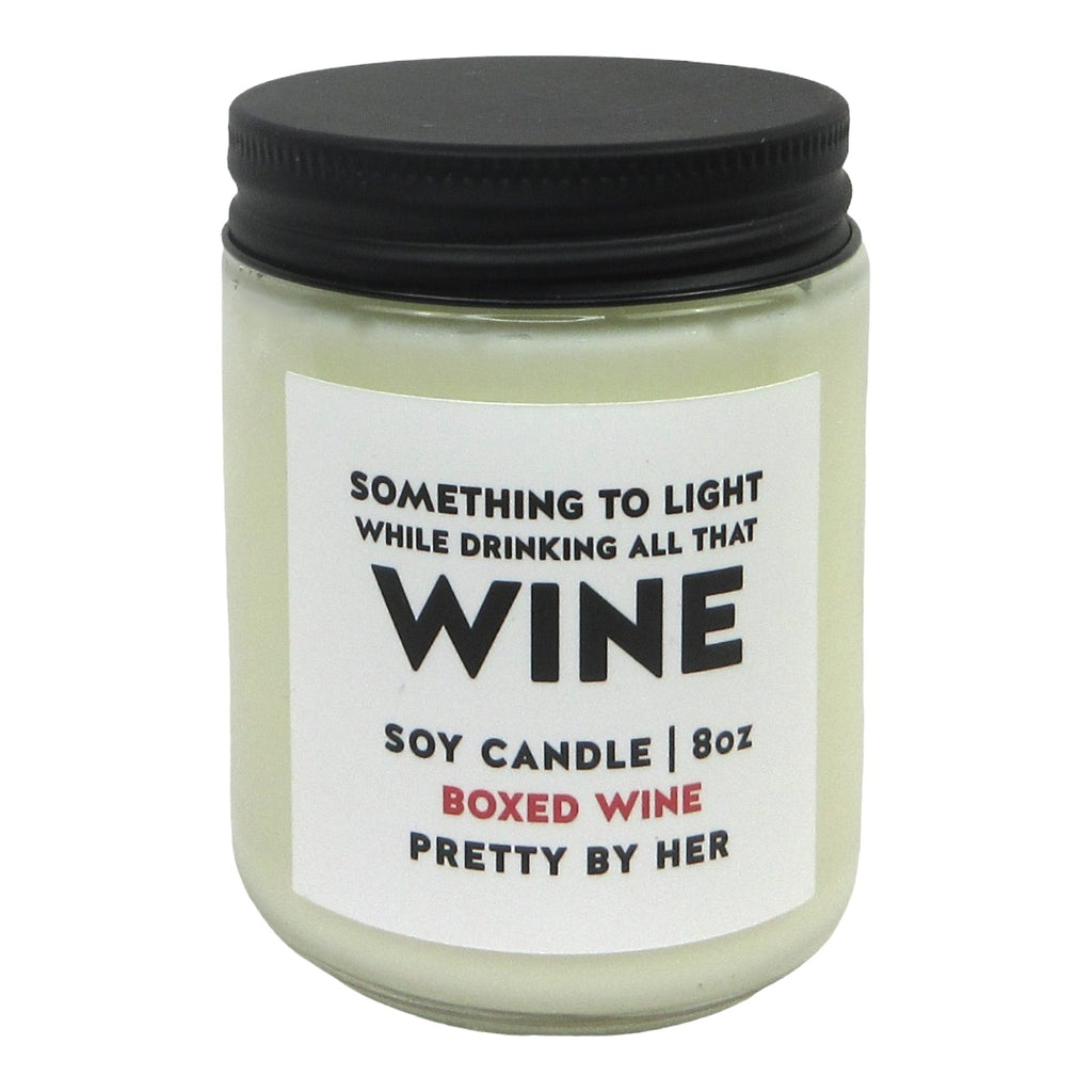 Pretty by Her Soy Candles - Something to Light While Drinking All That Wine