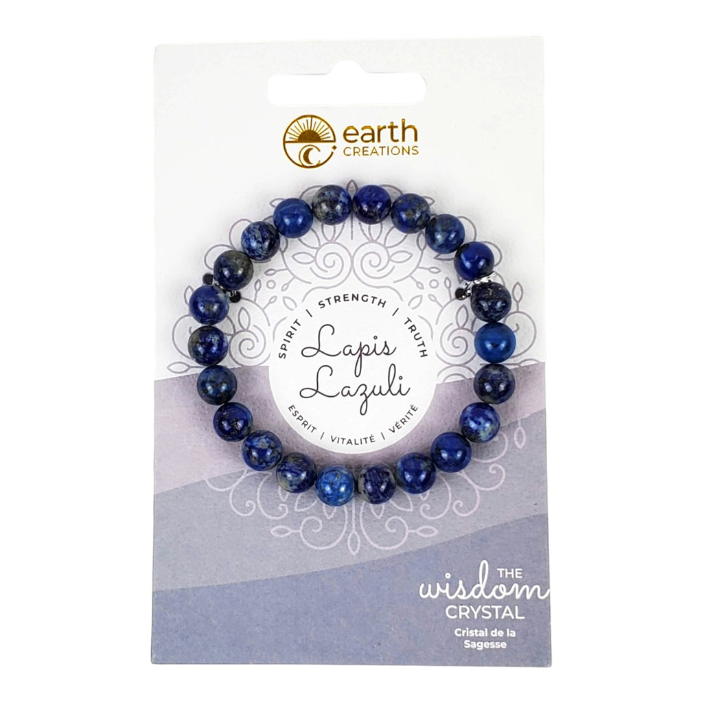 Earth Creations Lapis Lazuli Gemstone Bracelet