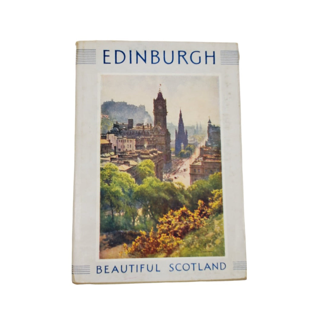 Vintage Book - Edinburgh    Beautiful Scotland