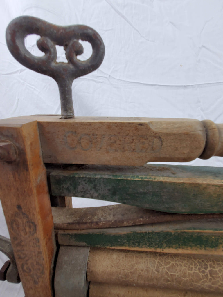 Vintage Monarch Wood and Metal Wringer Washer
