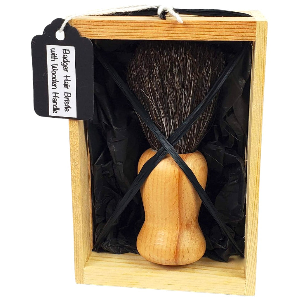 Badger Hair Bristle & Wood Handle Shaving Brush