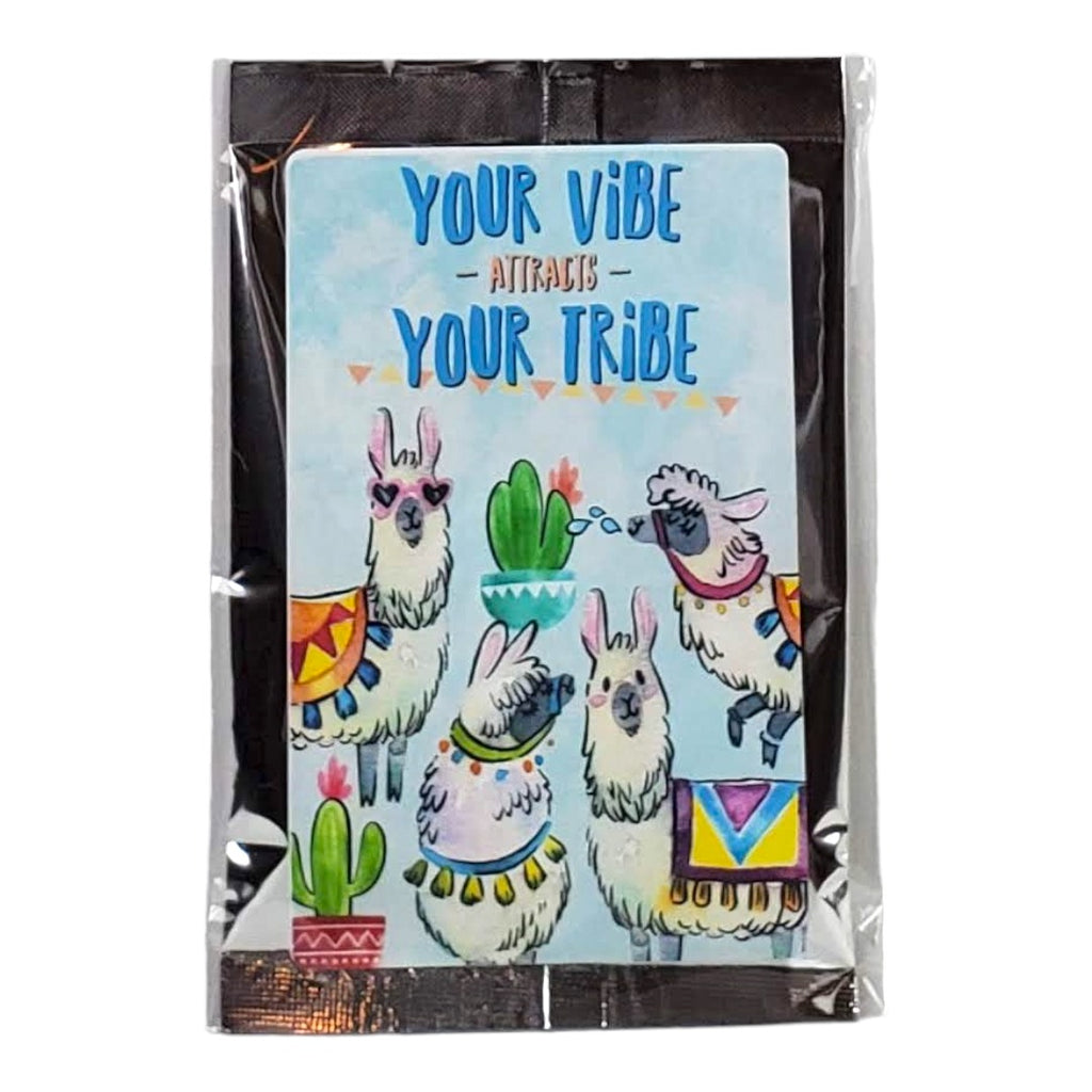 Tea Butler Postcards - Your Vibe Attracts Your Tribe