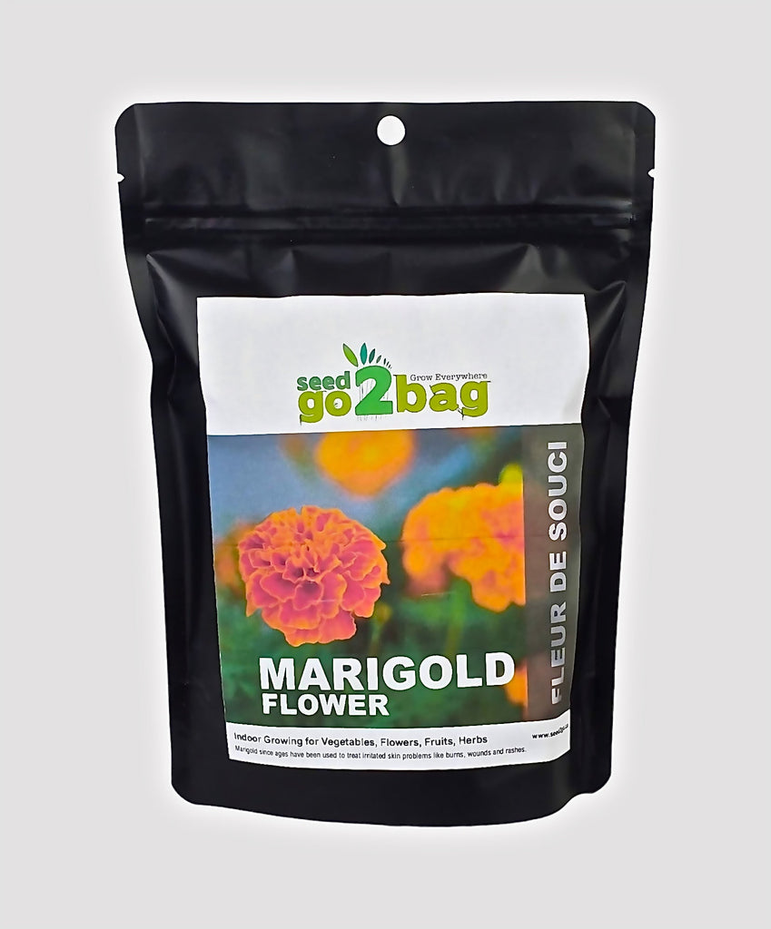 Seed2Go Marigold - Garden in a Bag