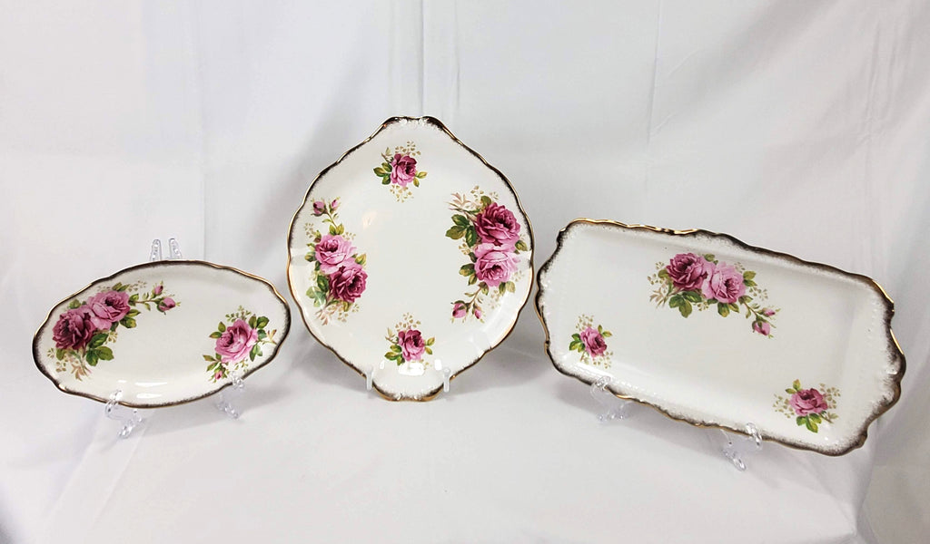 Vintage Royal Albert American Beauty Dinnerware Set - 48 Pieces - SOLD