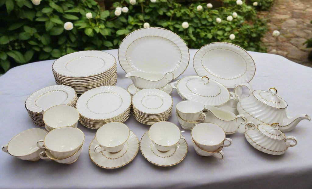 Vintage Royal Doulton "Adrian" Dinnerware Set - 66 Pieces