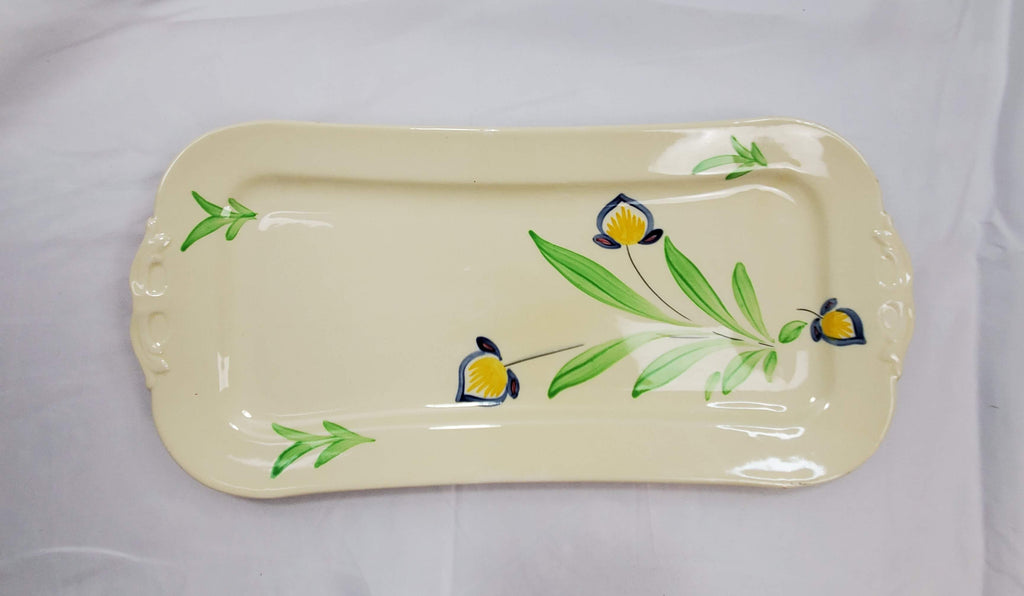 Vintage Royal Doulton Art Deco Sandwich Tray Set