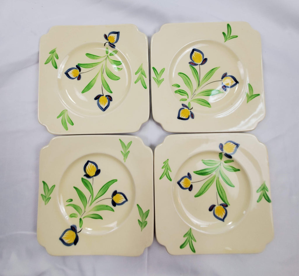 Vintage Royal Doulton Art Deco Sandwich Tray Set