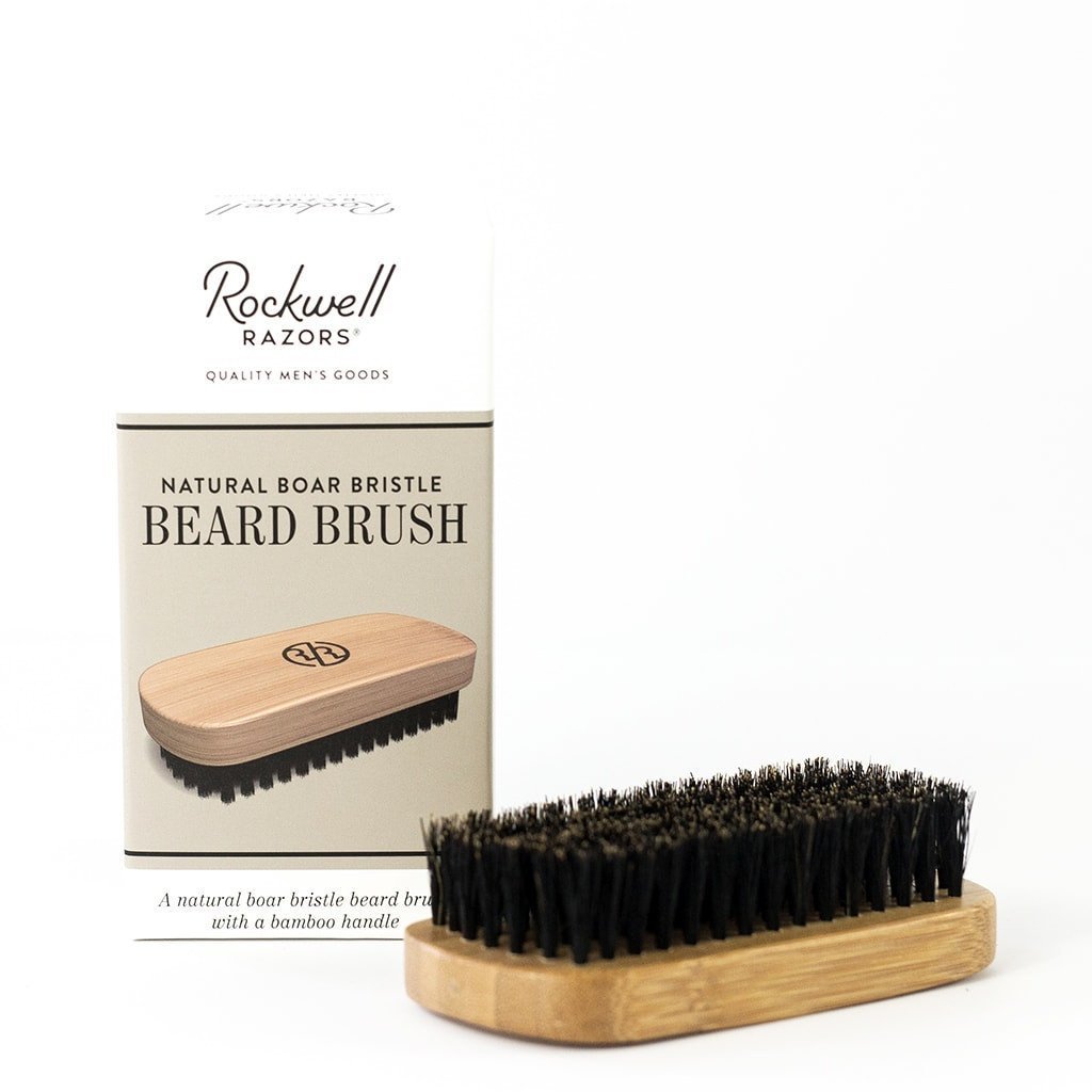 Rockwell Razors' Natural Boar Bristle Beard Brush