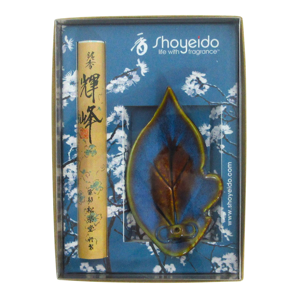 Shoyeido Natural Incense Gift Set - Ochiba Leaf