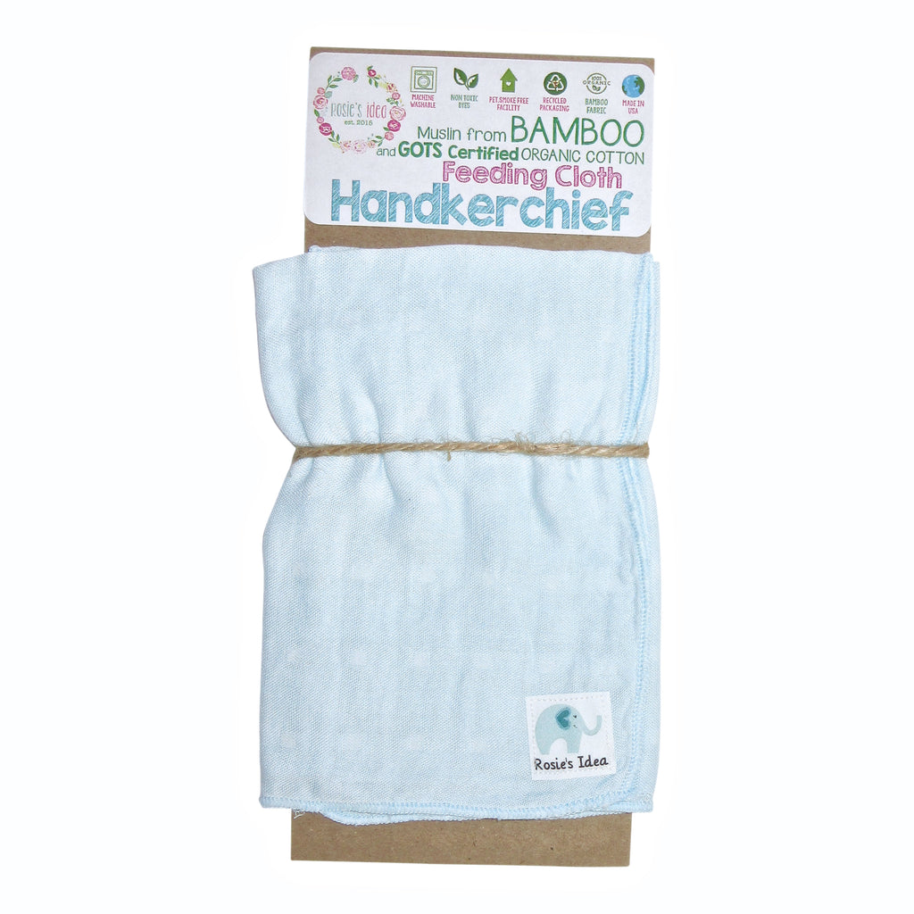 Rosie's Idea Baby Organic Feeding Cloth (available in 5 colors)