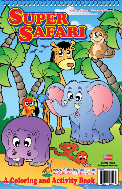 Coloring Book - Super Safari