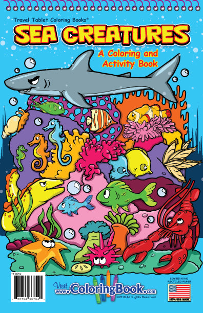 Coloring Book - Sea Creatures