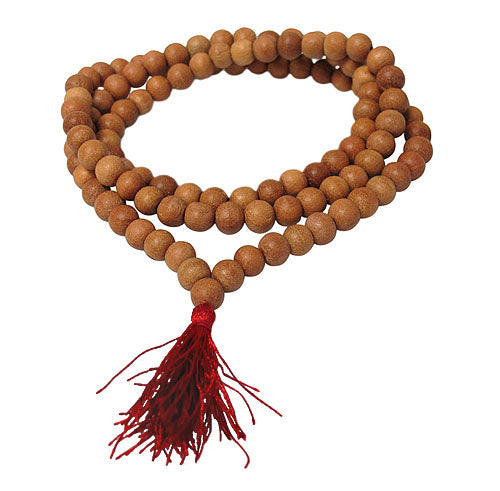 Mala Meditation Beads - Sandalwood