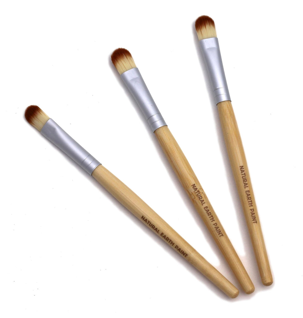 Natural Earth Paint - Natural Paint Brushes - Set of 3